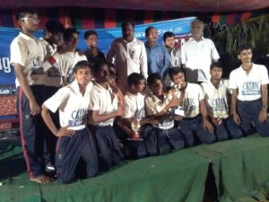 Blind Stundets Won Cricket cup