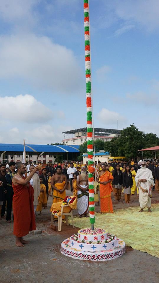Blind school college students Happy Independance day3