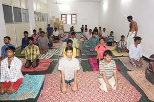 Degree College For Blind Students Schedule-yoga