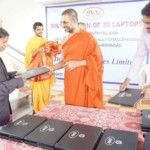 School for blind Chinnajeeyar Swamiji Laptops Donation