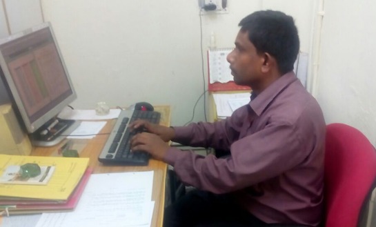 Veera Blind Student became Government Employee Cooperation HH Chinna Jeeyar Veera Blind Student became Government Employee Cooperation HH Chinna Jeeyar