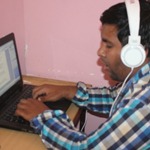 Netra vidyalaya degree examinations on Laptops