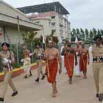 NCC March Blind Students HH Chinna Jeeyar