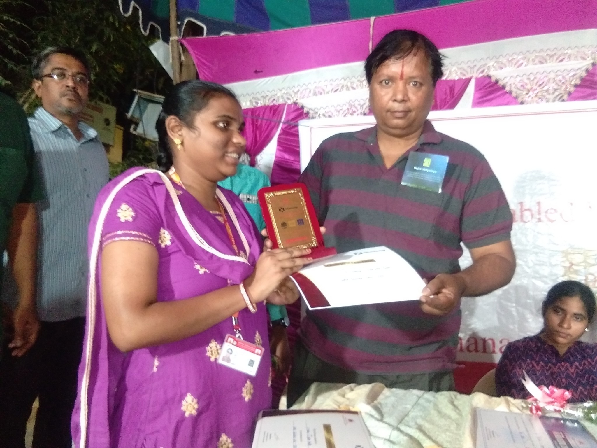 Braille reading competitions