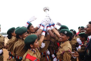 Trophy Won By Netra NCC Blind Students