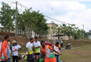 Blind Student Talent Discus Throw