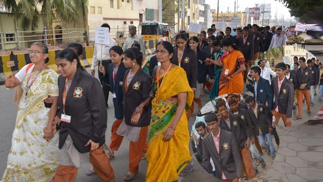 World Braille day celebrations by Netra Vidyalaya 2020 2