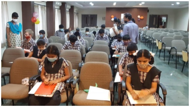 Netra students wins Braille competitions