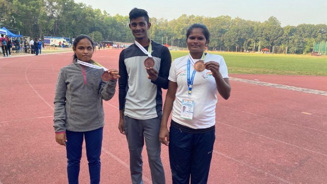 Nethra visual challenged students wins Medals at National Para Athletics 2021