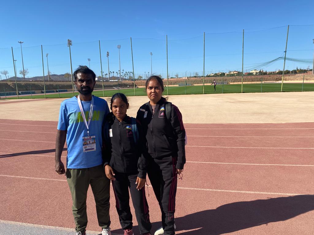 Netra Students para athlete lalitha