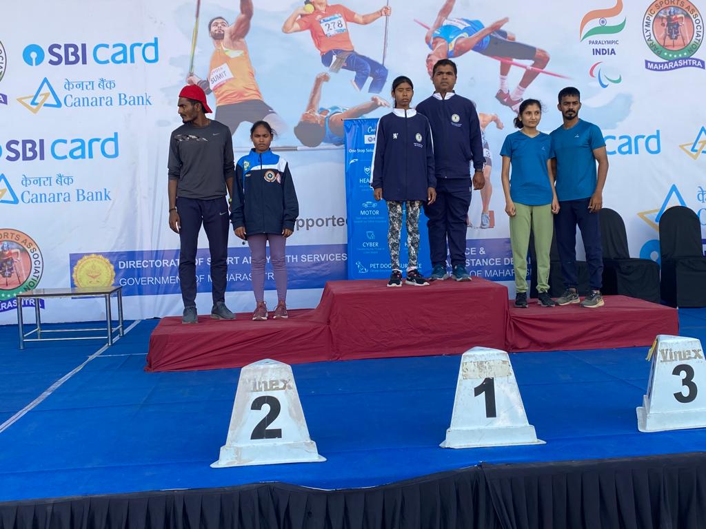 Netra Students para athlete