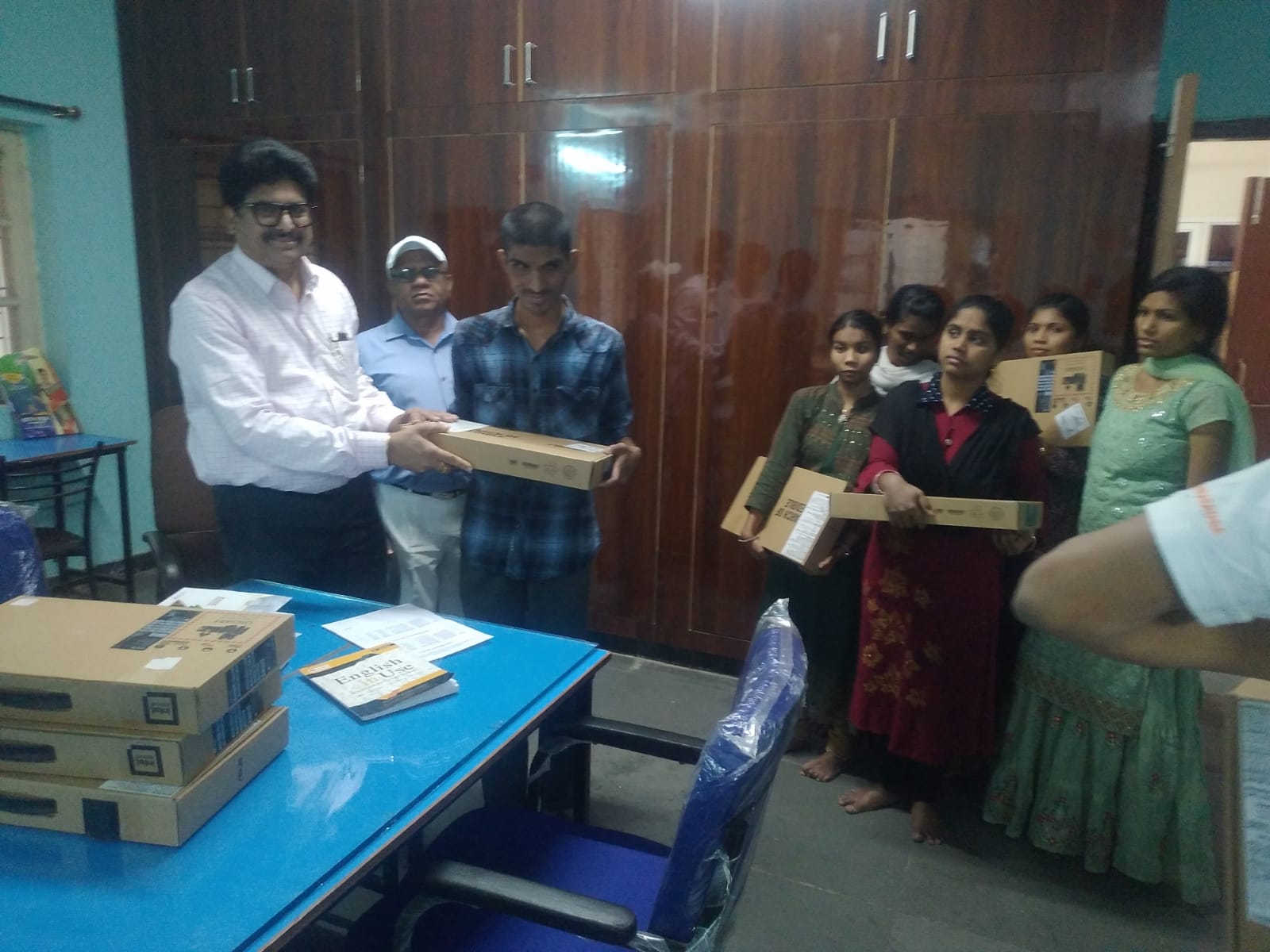 Netra Vidyalaya College Semister Students Shamshabad Campus