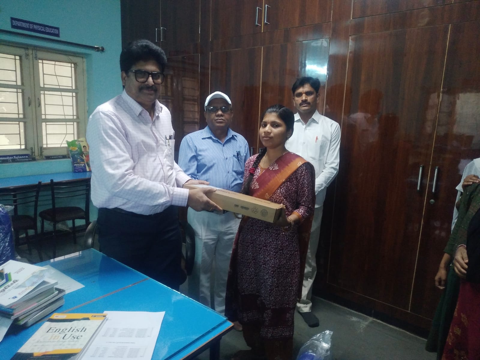 Netra Vidyalaya V Semister Students Shamshabad
