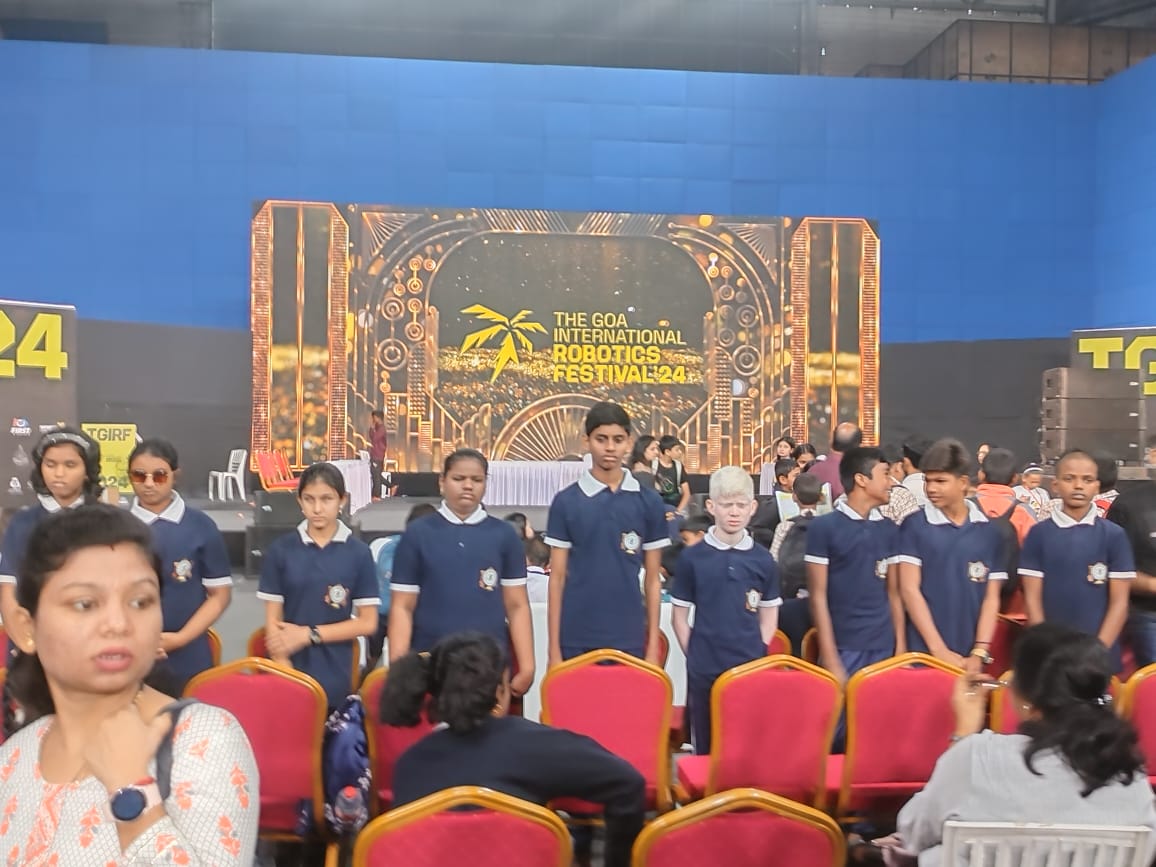 Robotics for Nethra Students 9