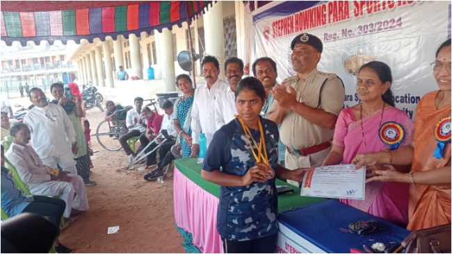 Netra Vidyalaya Shines at NTR District & AP State Para Athletics 2025..