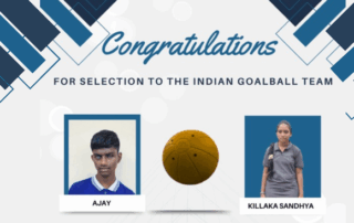 Nethra Vidyalaya to Team India — A Proud Moment in Goalball Excellence