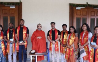 Eruvaka Technologies Team with HH Chinna Jeeyar Swamiji