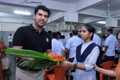 Nethra Vidyalaya Degree College welcomes Eruvaka Technologies CEO