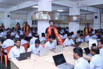 Nethra Vidyalaya Degree Students Eruvaka Technologies Team